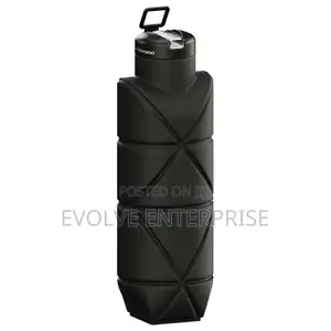 Porodo Lifestyle Fold-Flat Leakproof Silicone Bottle