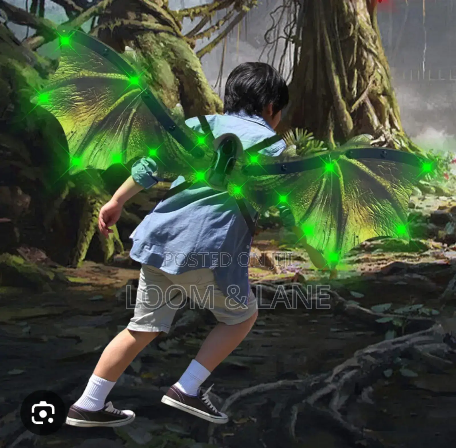 Toddler Electric Dragon Wings