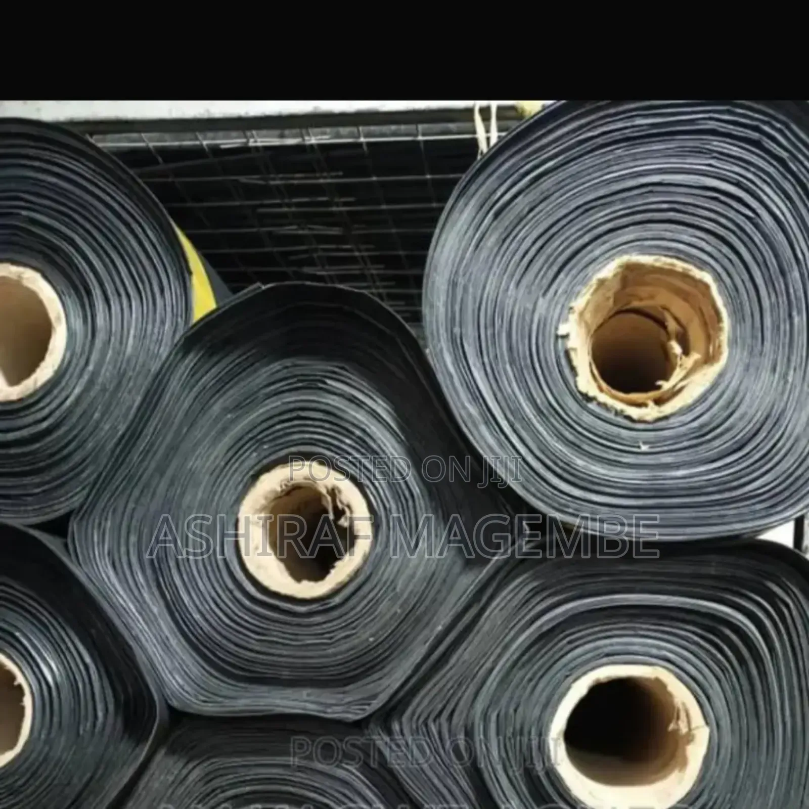 Black Polythene in Rolls and Metres for Silage and Construction Work