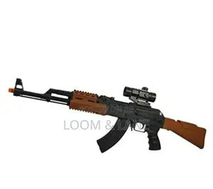 Bear 32 Ak47 Swat Team Assault Rifle Machine Gun Toy
