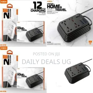 Moxom Mx-St06 2m Wall Extension Plug Cord With 4 Uk Smart Power Socket