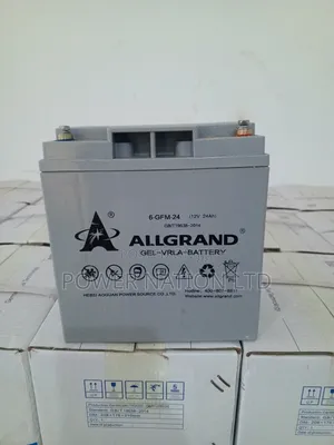 24ah Heavy Duty Pure Gel Battery Allgrand