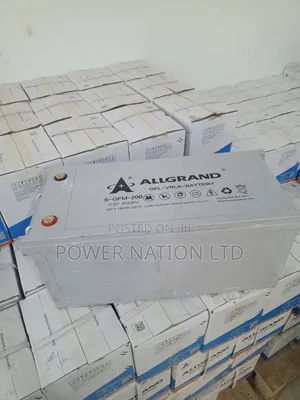 200ah Heavy Duty Pure Gel Battery Allgrand