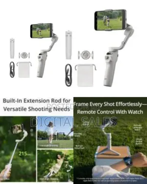 Dji Osmo Mobile 6 Smartphone Gimbal Stabilizer, 3-Axis Phone Gimbal,