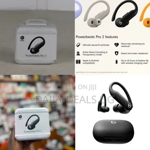 Beats Powerbeats Pro 2 Wireless Bluetooth Sports Earbuds - Black
