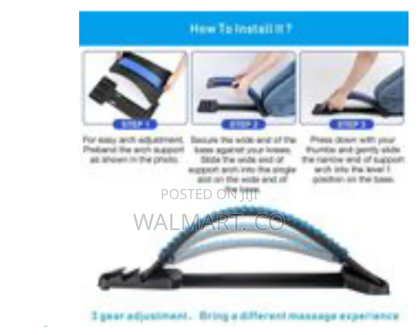 Back Stretcher Multi Level Back Massager