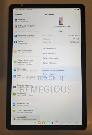 New Samsung Galaxy Tab S6 Lite 128 GB Pink