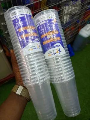 25pcs of Plastics 300 Ml Disposable Cups.