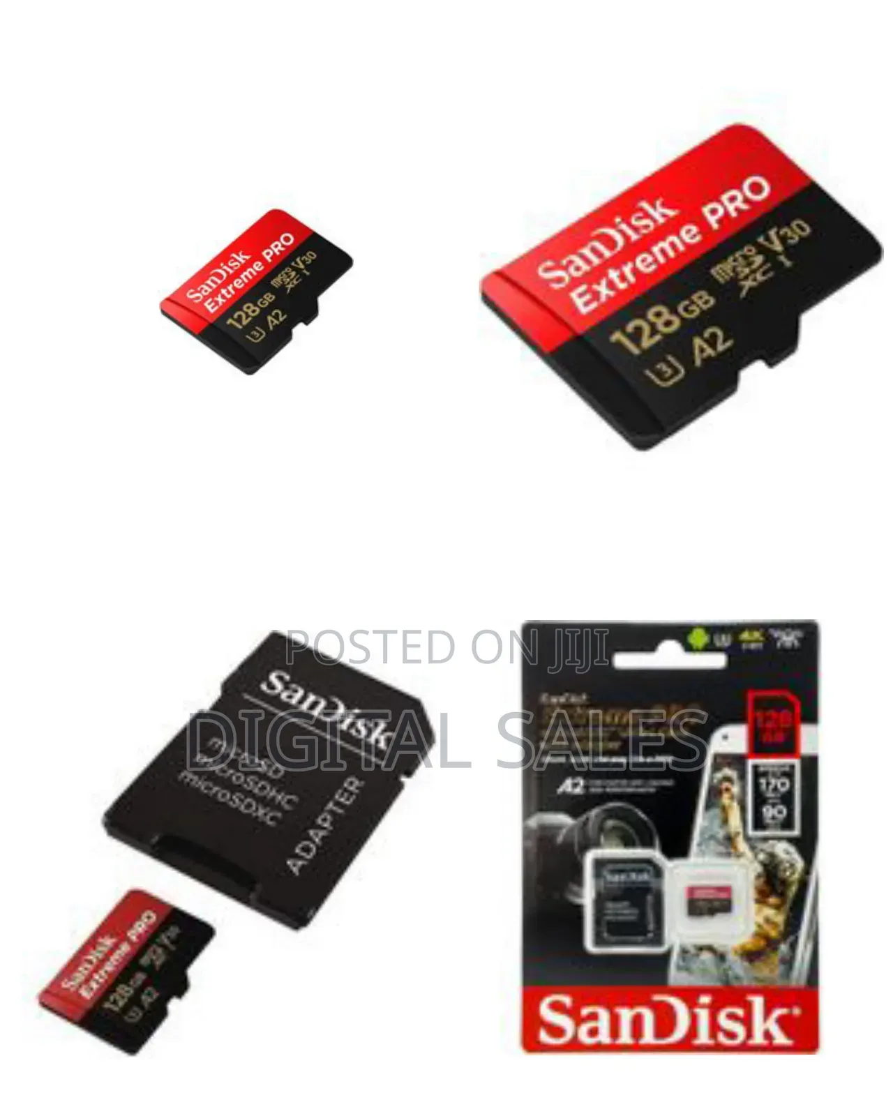 Sandisk Extreme Pro 128gb Microsdxc Uhs-I Memory Card