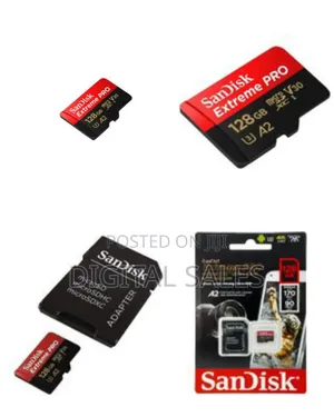 Sandisk Extreme Pro 128gb Microsdxc Uhs-I Memory Card