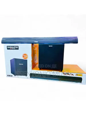 Globalstar Gs-U68k 120w Wireless Soundbar | Sleek, Powerful-