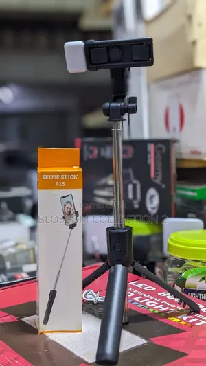 RLS Selfie Stick Tripod With Led Light