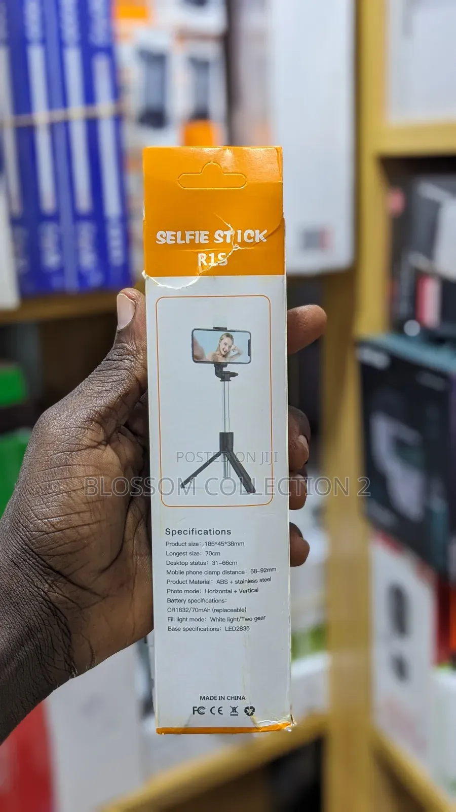 RLS Selfie Stick Tripod With Led Light