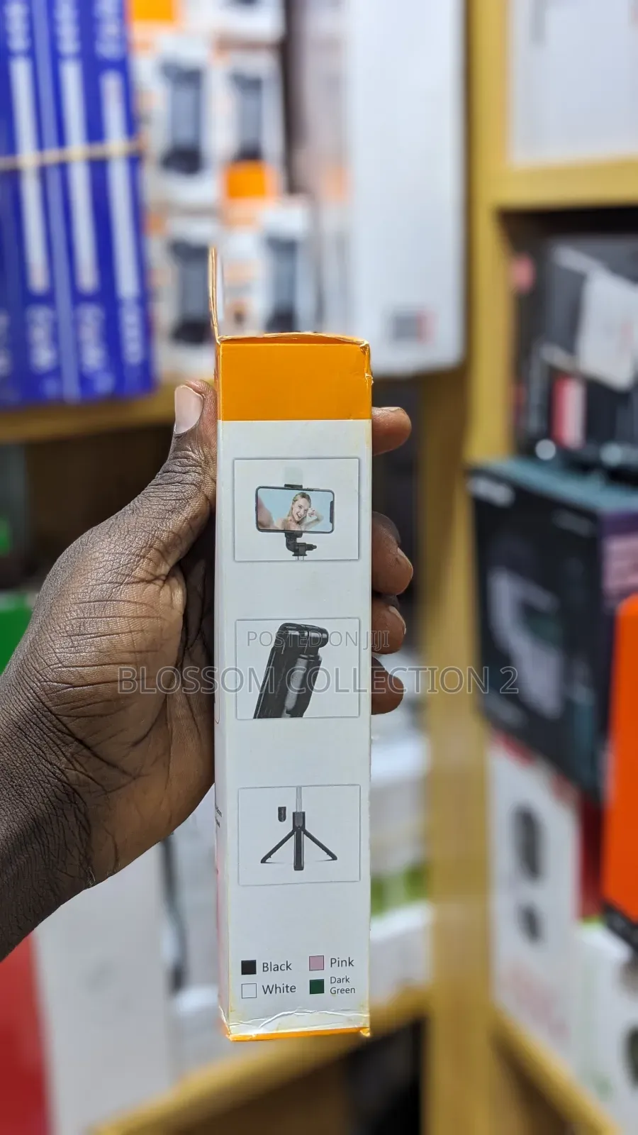 RLS Selfie Stick Tripod With Led Light
