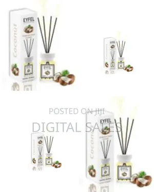 Eyfel Coconut Reed Diffuser for Home and Office