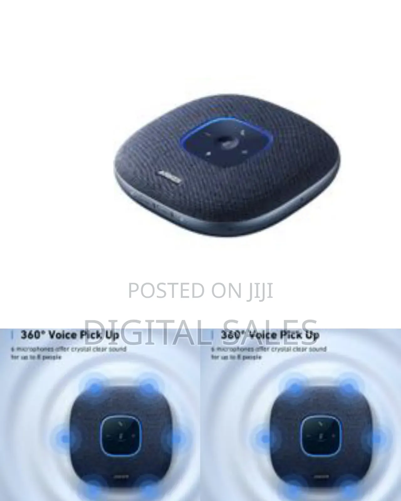 Anker Conference Microphone, Powerconf S3 Bluetooth Speakerphone