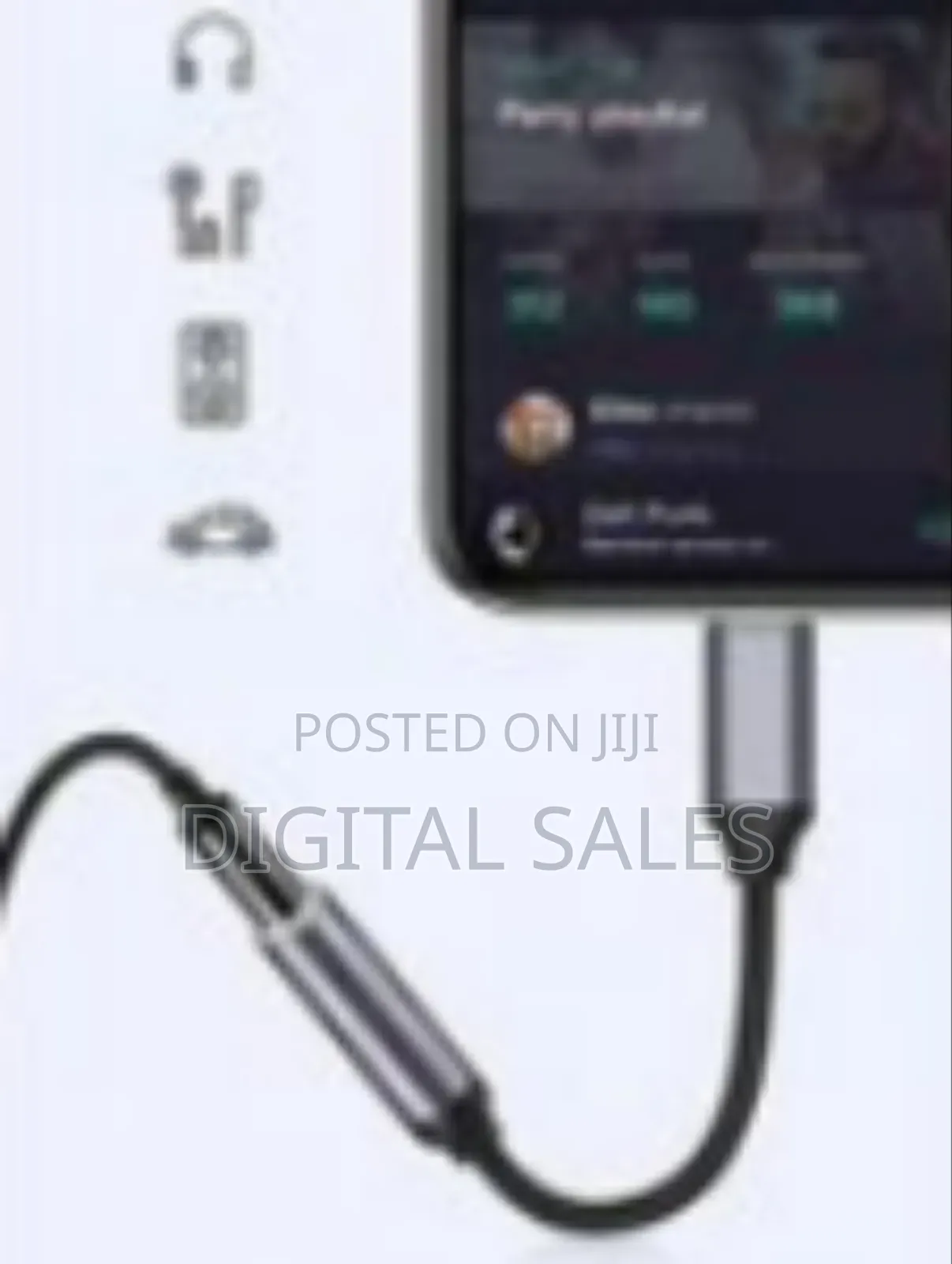 Yesido Audio Adapter Lightning to 3.5mm Headphone Adapter