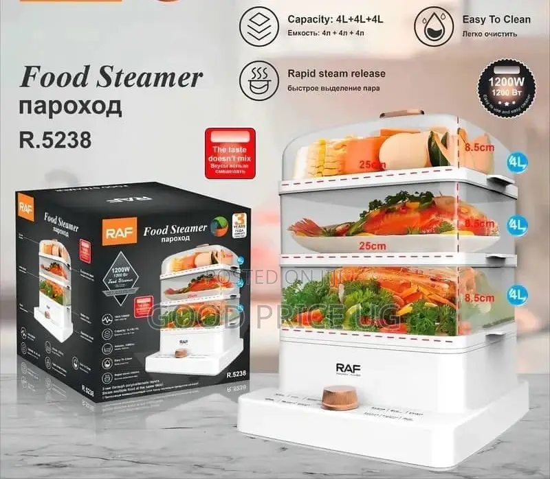 3-Tier Electric Food Steamer.