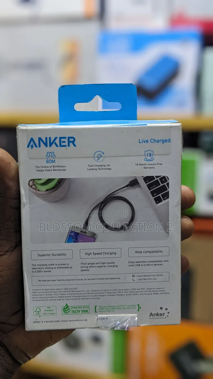 Anker Usb-a to Micro Cable 3ft