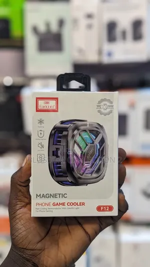 Gaming Phone Cooler Earldom Et-F12 – Magnetic RGB Fan for Heat Control