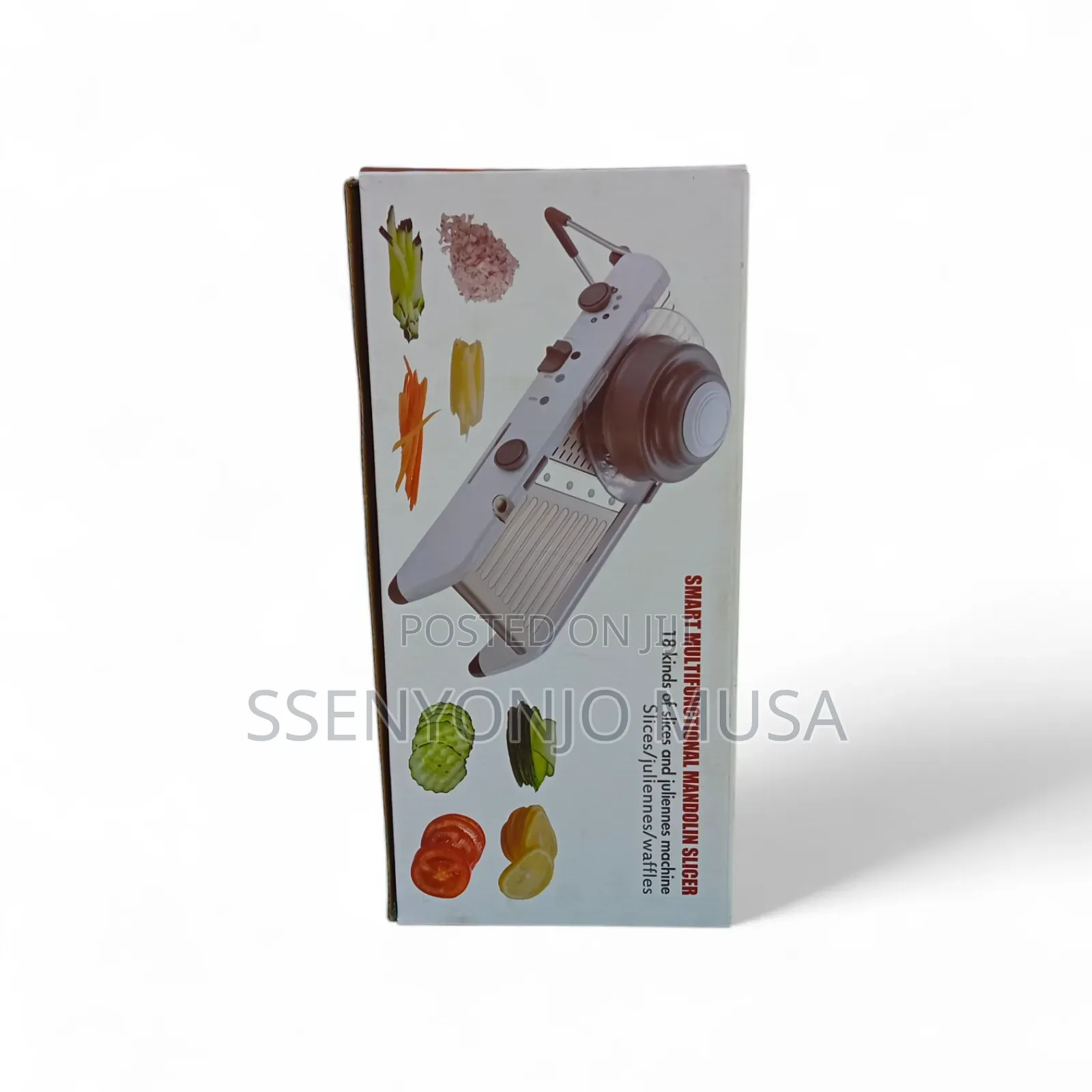 Smart Multifunctional Slicer – 18-in-1 Adjustable Vegetable Cutter
