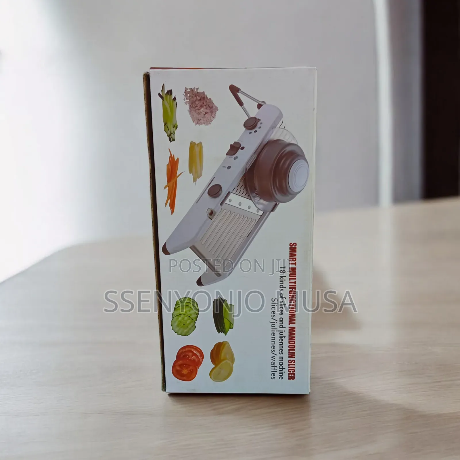 Smart Multifunctional Slicer – 18-in-1 Adjustable Vegetable Cutter