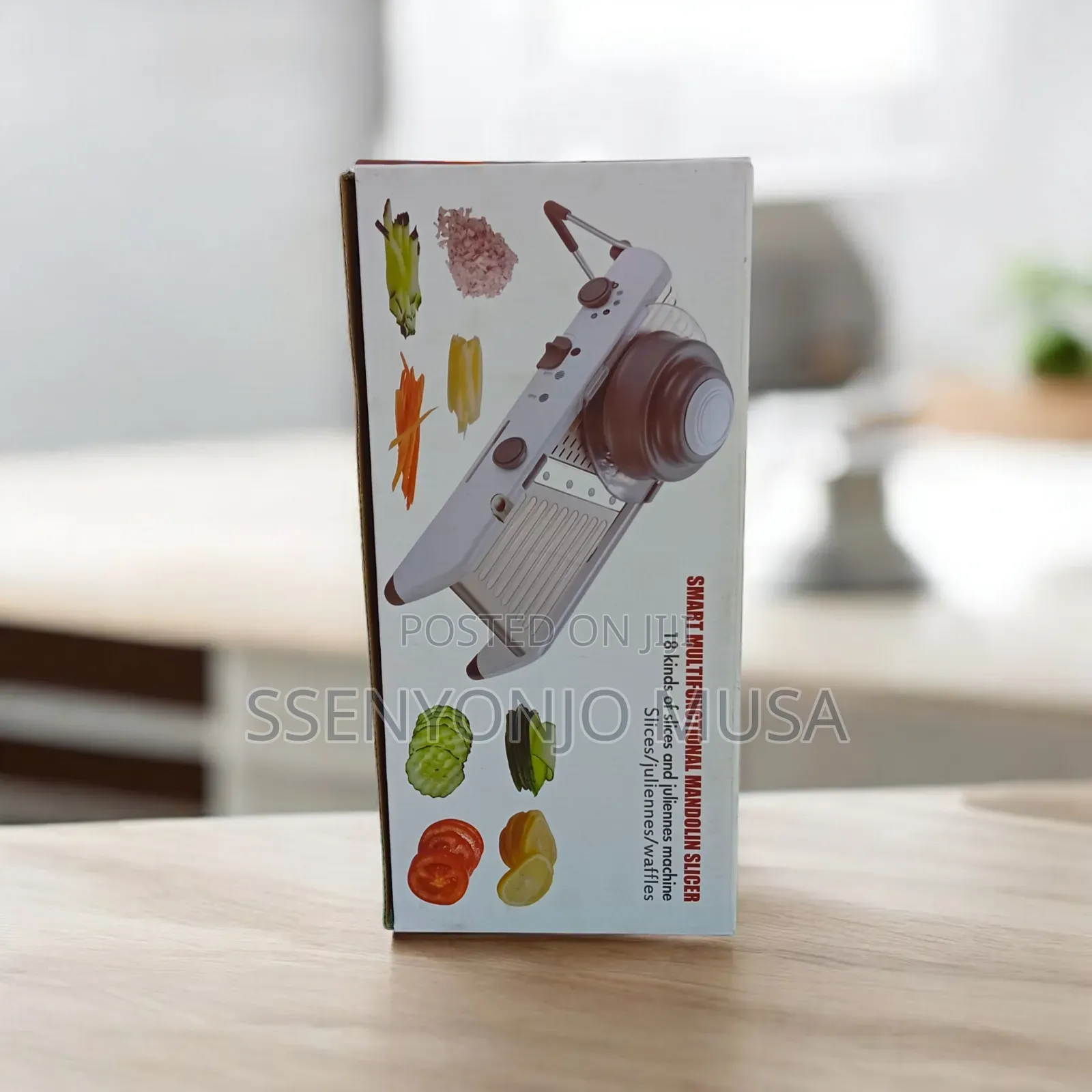 Smart Multifunctional Slicer – 18-in-1 Adjustable Vegetable Cutter