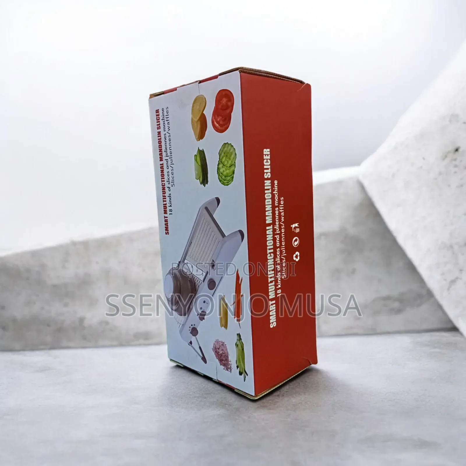 Smart Multifunctional Slicer – 18-in-1 Adjustable Vegetable Cutter