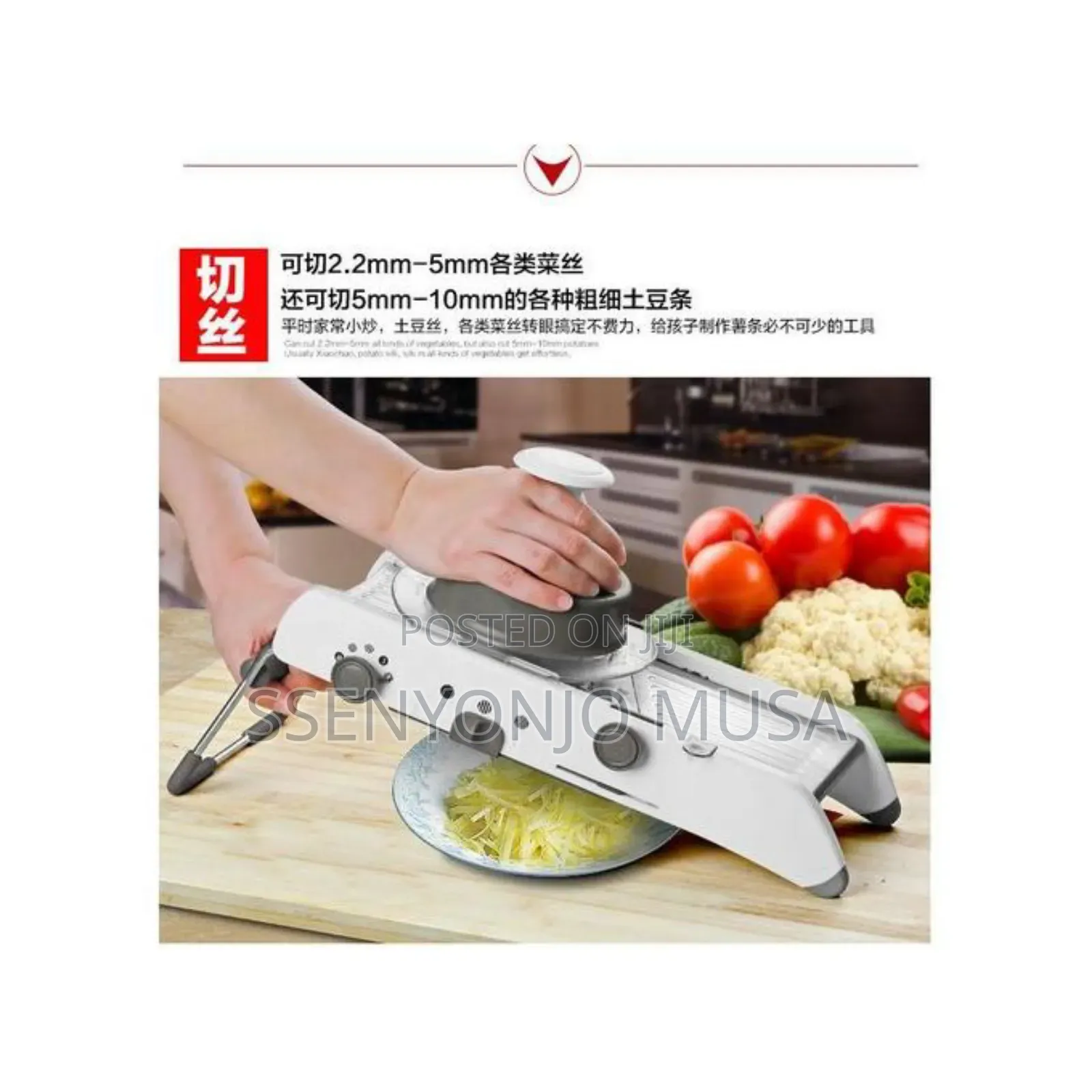 Smart Multifunctional Slicer – 18-in-1 Adjustable Vegetable Cutter