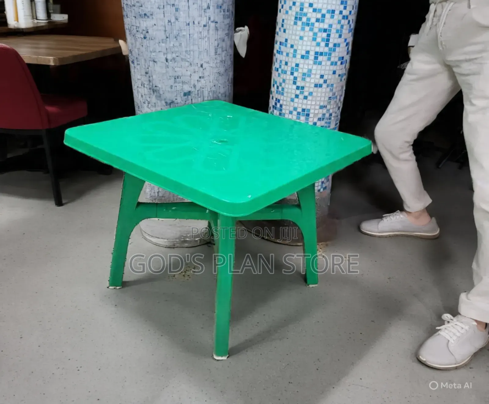 Cottage Plastic Table Plastic Table 4people