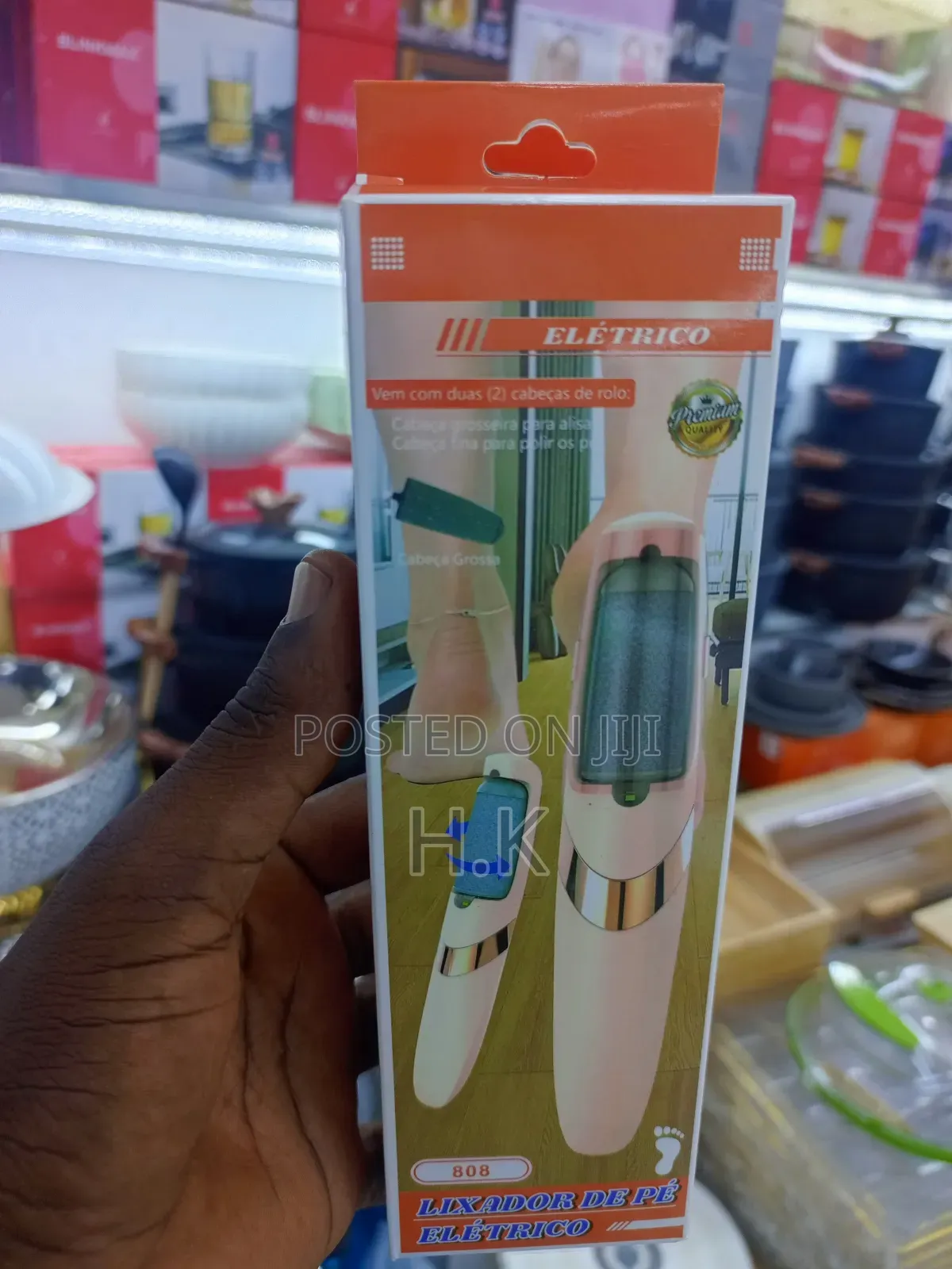 Electric Foot Sander.