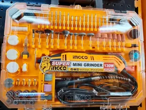 Ingco 130w Mini Grinder Kit With Accessories.