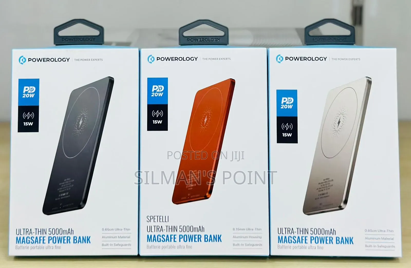 Powerology Ultra Thin 5000mah Powerbank