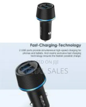 Oraimo Car Charger 10.5w Dual Ports