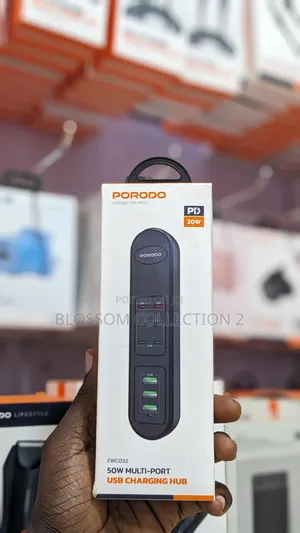 Porodo 50w Multi-Port Usb Charging Hub Fwc032