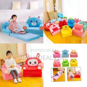 Kids Armchair Slipcover Foldable Washable Kids Sofa Cover