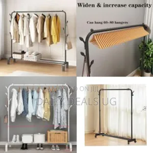 Coat Clothing Rack Garment Wardrobe for Hanging Clothes