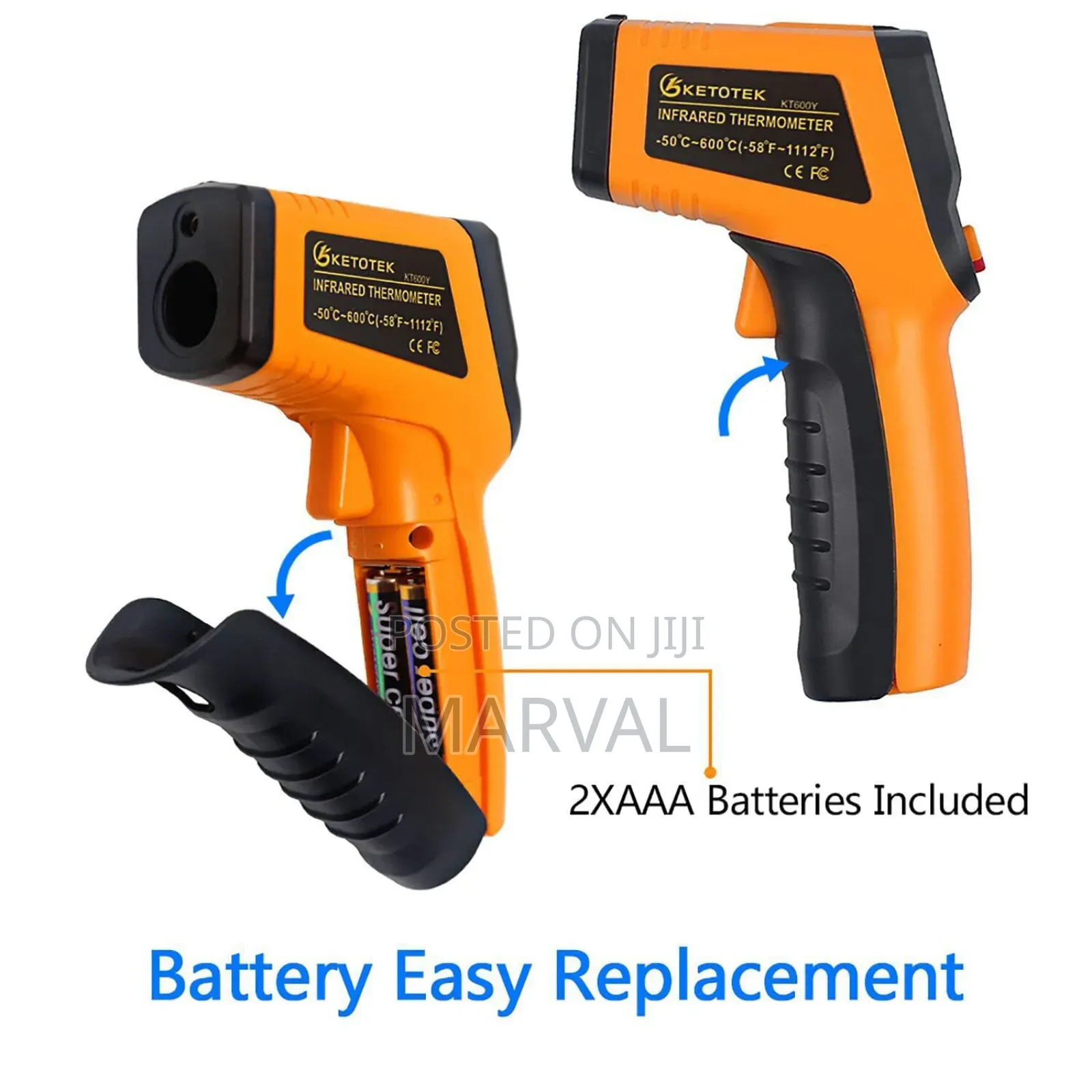 Digital Infrared Thermometer Gun -58 To 1112f