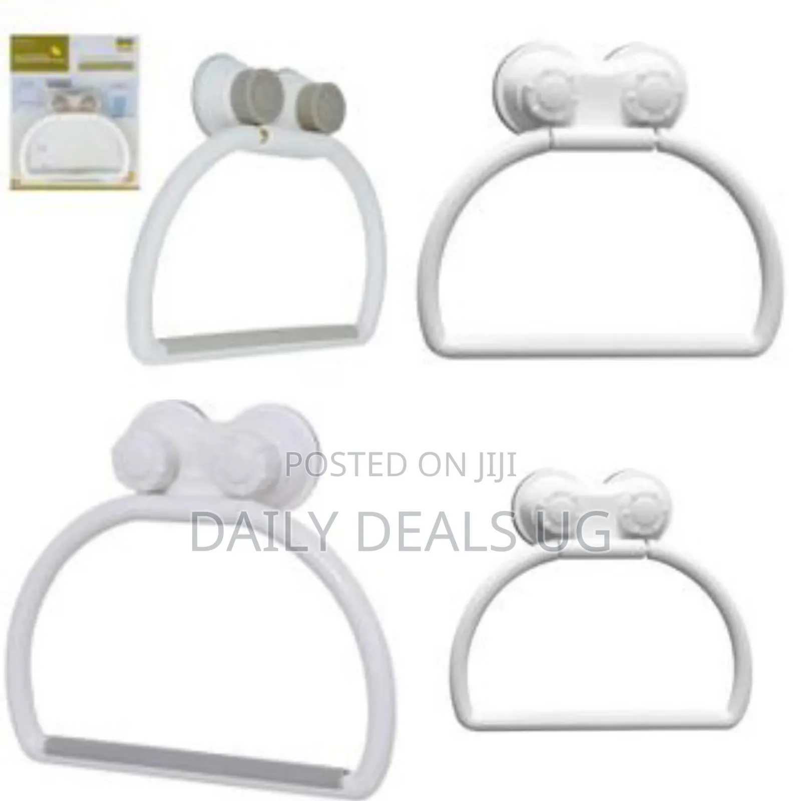Suction Cup Series Self Adhesive Plastic Towel Ring