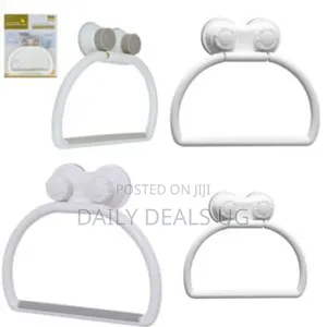 Suction Cup Series Self Adhesive Plastic Towel Ring