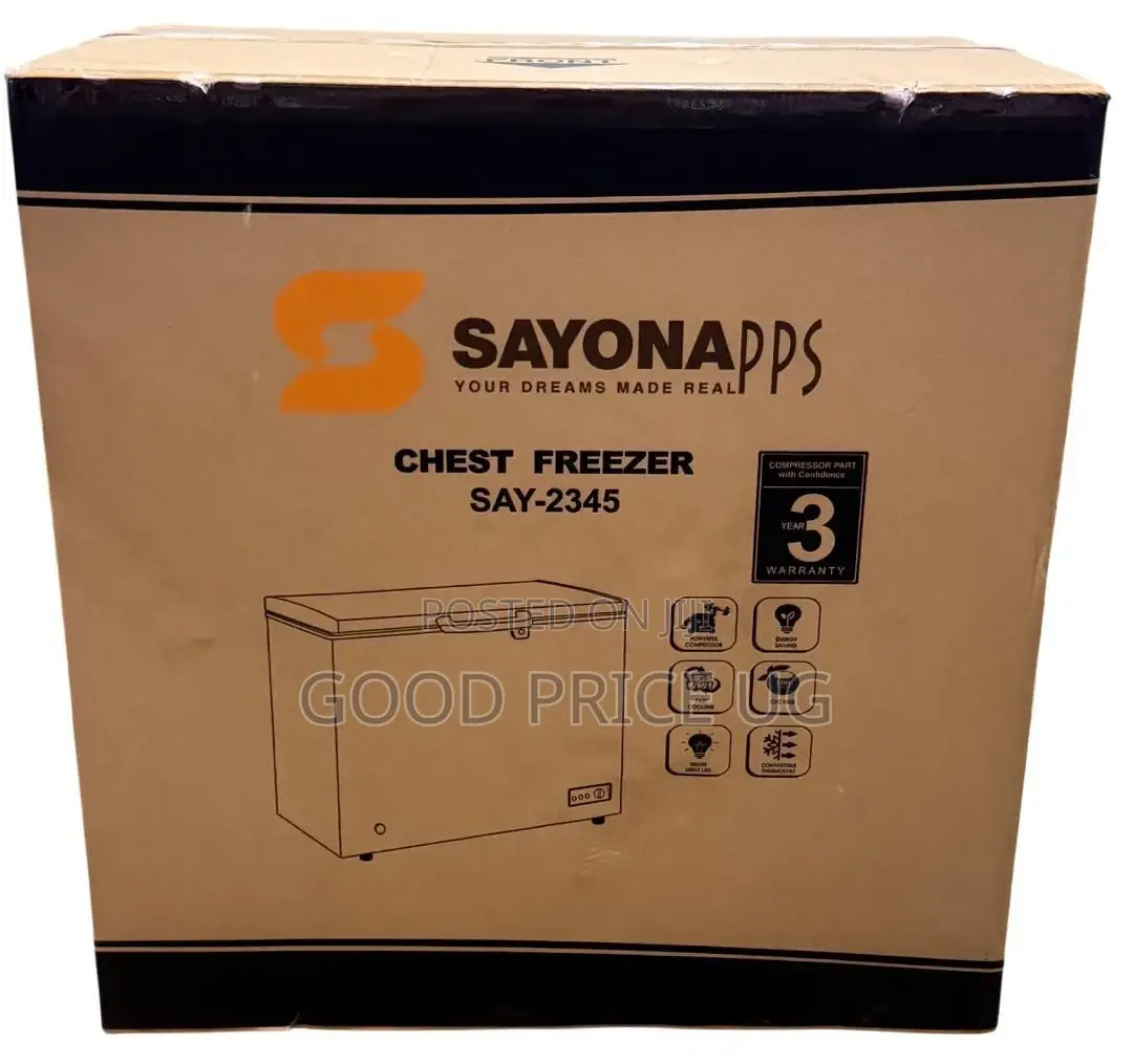 Sayonapps Chest Freezer, Model Say-2345