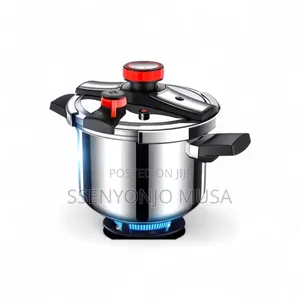 Stainless Steel Pressure Cooker 12l – Large Capacity Fast Cooking Pot.