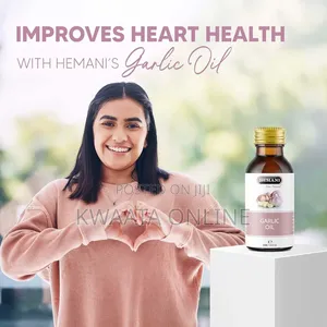Hemani Garlic 100% Natural Cold Pressed Halal Essential Oil - 30ml