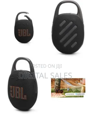 JBL Clip 5 Ultra-Portable Waterproof Speaker With Auracast Connect