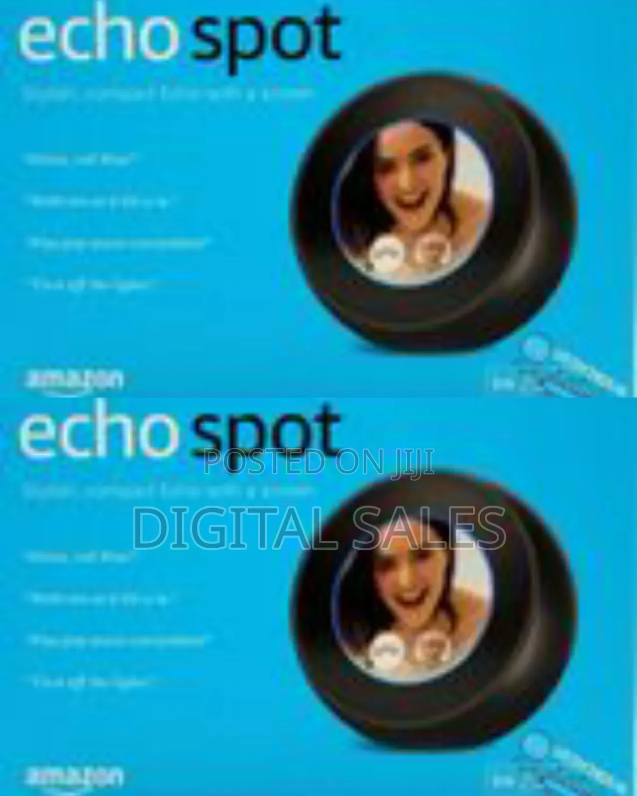 Amazon Echo Spot With Screen, 2.5" Screen, Voice-Control-Enabled