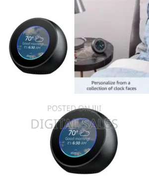 Amazon Echo Spot With Screen, 2.5" Screen, Voice-Control-Enabled