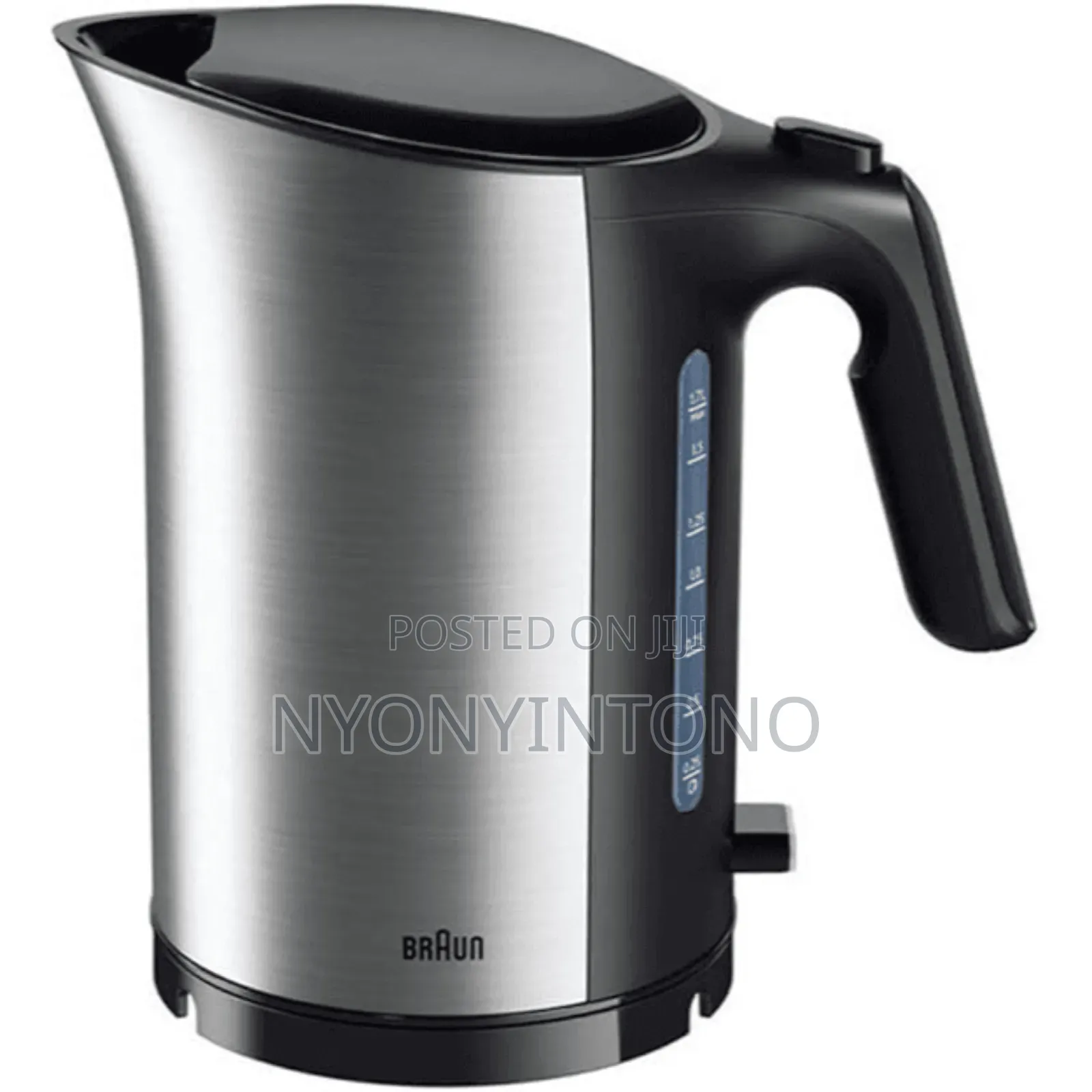 Braun 1.7litres Cordless Stainless Steel Kettle