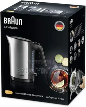 Braun 1.7litres Cordless Stainless Steel Kettle