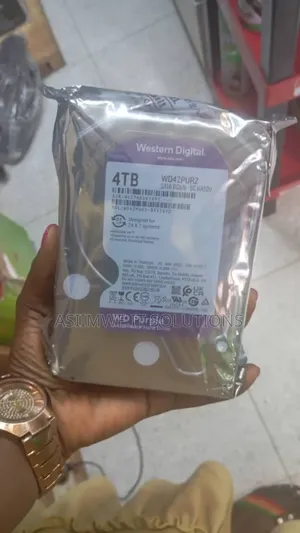 4tb CCTV Hard Drive Western Digital (Wd) Purple Surveillance