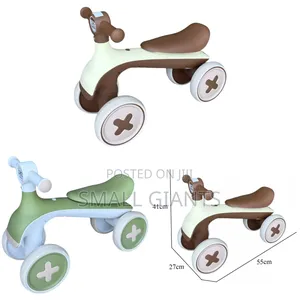 Cutey Four-Wheel Baby Balance Bike